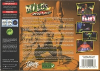 Milo's Astro Lanes Box Art