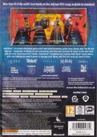 Rock Band 3 Box Art