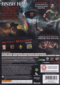 Mortal Kombat: Komplete Edition Box Art