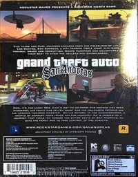 Grand Theft Auto: San Andreas (ESRB AO) Box Art