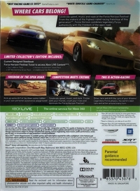 Forza Horizon - Limited Collector's Edition Box Art