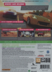 Forza Horizon - Limited Collector's Edition Box Art