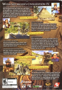 Sid Meier's Civilization IV Box Art