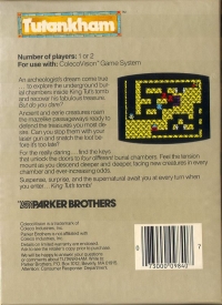 Tutankham Box Art