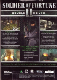 Soldier of Fortune II: Double Helix Box Art