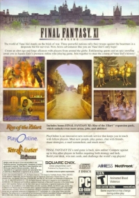 Final Fantasy XI (awards) Box Art