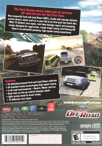 Ford Racing: Off Road Box Art