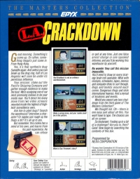 L.A. Crackdown Box Art