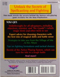 Beyond the Beyond Unauthorized Game Secrets Box Art