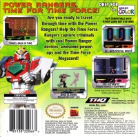 Saban's Power Rangers: Time Force Box Art