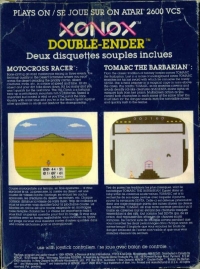 Tomarc the Barbarian / Motocross Racer Box Art