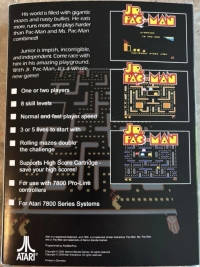 Jr. Pac-Man Box Art