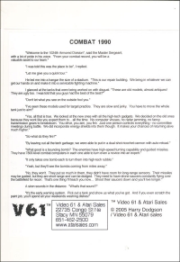 Combat 1990 Box Art