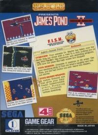 James Pond II: Codename Robocod Box Art
