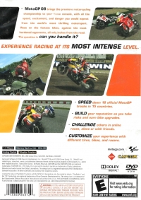 MotoGP 08 Box Art