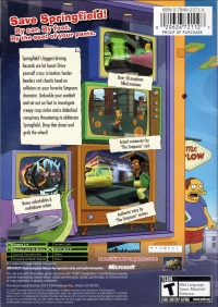Simpsons, The: Hit & Run - Platinum Hits Box Art