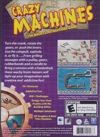 Crazy Machines: The Wacky Contraptions Game Box Art