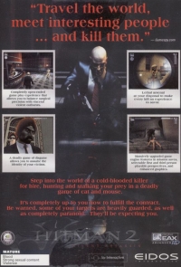 Hitman 2: Silent Assassin Box Art