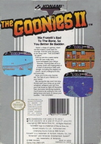 Goonies II, The Box Art