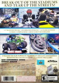 Monster Jam: Urban Assault Box Art