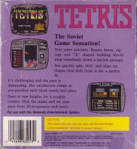 Tetris (European Version) Box Art