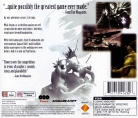 Final Fantasy VII - Greatest Hits (two Sephiroth inlay images) Box Art