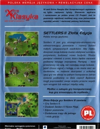 Settlers II: Złota Edycja - Extra Klasyka Box Art