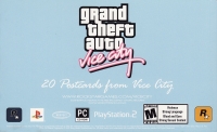 Grand Theft Auto: Vice City Postcard Book Box Art