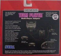 Sega Team Player: Multi-Player Adaptor (MK-1647) Box Art