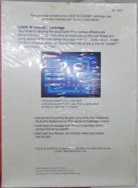 Lock 'N' Chase (white label) Box Art