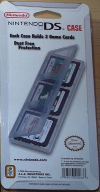 Nintendo DS Case (3 Pack) Box Art