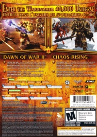 Warhammer 40,000: Dawn of War II: Gold Edition Box Art