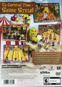 DreamWorks Shrek's Carnival Craze: Party Games Box Art