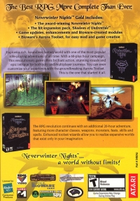 Forgotten Realms: Neverwinter Nights: Gold Box Art