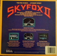 Skyfox II: The Cygnus Conflict Box Art