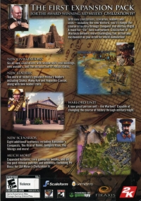 Sid Meier's Civilization IV: Warlords Box Art