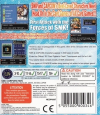 SNK vs. Capcom: Card Fighter's Clash - SNK Cardfighter's Version Box Art