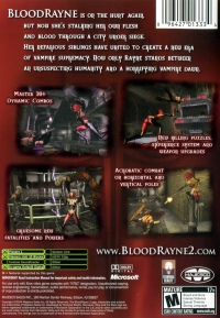 BloodRayne 2 Box Art