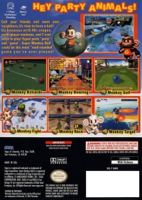 Super Monkey Ball - Player's Choice Box Art