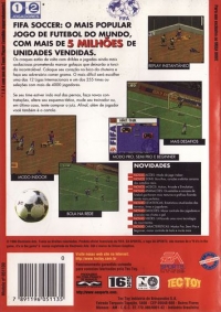 FIFA Soccer 97 (small cart) Box Art
