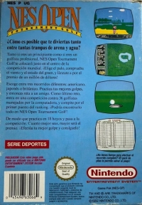 NES Open Tournament Golf [ES] Box Art