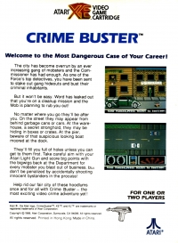 Crime Buster Box Art