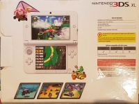 Nintendo 3DS XL - Mario Kart 7 (White) Box Art