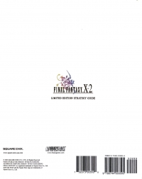 Final Fantasy X-2 Limited Edition Strategy Guide Box Art