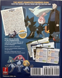 Pokémon Diamond & Pokémon Pearl: The Official Pokémon Full Pokédex Guide Box Art