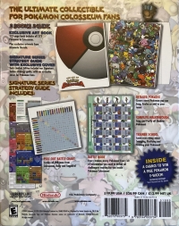 Pokémon Colosseum Limited Edition Strategy Guide Box Art