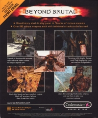 Blade of Darkness Box Art