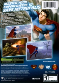 Superman Returns Box Art