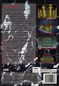 Chessmaster 3-D, The (long box) Box Art