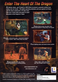 Indiana Jones and the Emperor's Tomb Box Art
